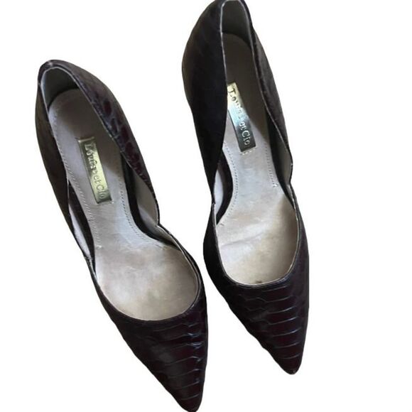 Louise et cie python croc leather d’orsay heels - Picture 2 of 3